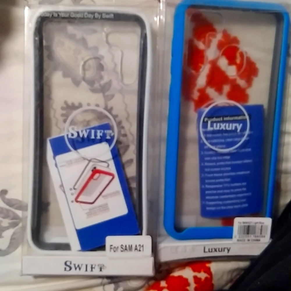 Swift luxury cell phone cases for SAM A21'S.